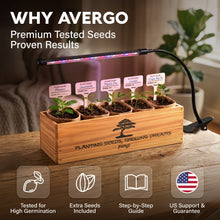 Load image into Gallery viewer, Bonsai Tree Kit Deluxe + Growing Light - 5X Unique Japanese Bonzai Trees | Complete Indoor Bonsai Starter Kits for Growing Trees – DIY Gardening Gifts for Mother, Women & Men