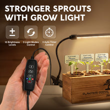 Load image into Gallery viewer, Bonsai Tree Kit Deluxe + Growing Light - 5X Unique Japanese Bonzai Trees | Complete Indoor Bonsai Starter Kits for Growing Trees – DIY Gardening Gifts for Mother, Women & Men