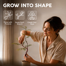 Load image into Gallery viewer, Bonsai Starter Kit – 2X Bonsai Tree | Complete Indoor Starter Kit for Growing Bonsai Plants with Tools & Planters – Gardening Gifts for Women & Men