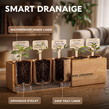 Load image into Gallery viewer, Bonsai Tree Kit Deluxe - Growing 5 Unique Japanese Bonzai Trees | Complete Indoor Bonsai Starter Kits for Growing Trees – Plant Lovers Gifts for Women &amp; Men
