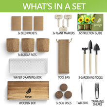 Load image into Gallery viewer, Flower Growing Kit - 3x Wildflower mix
