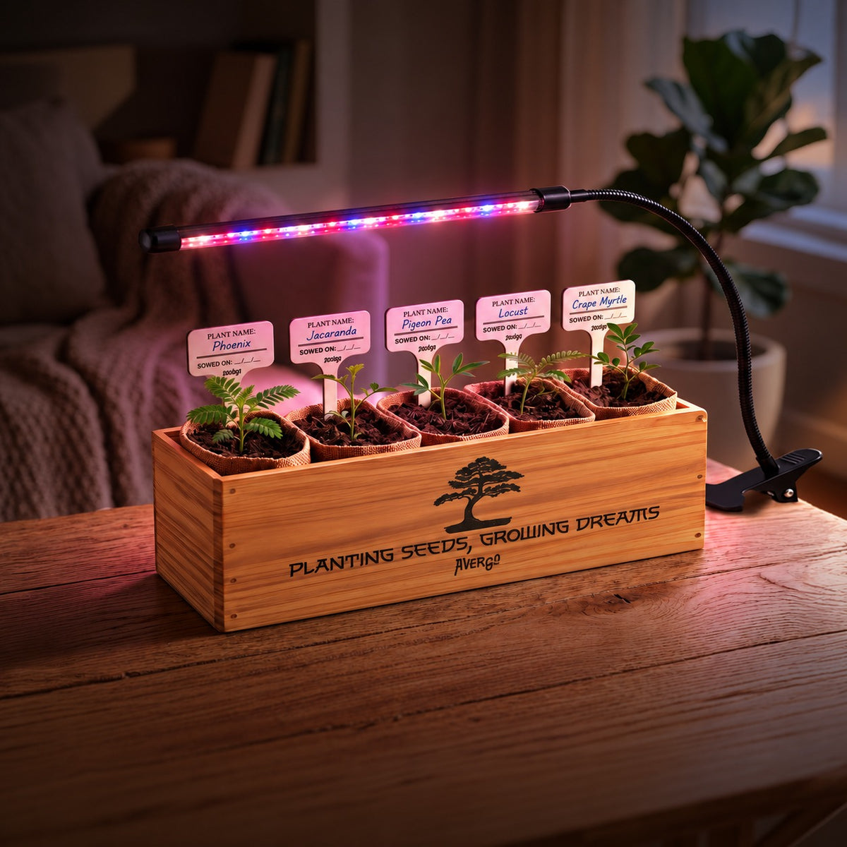 Noru clip-on grow light